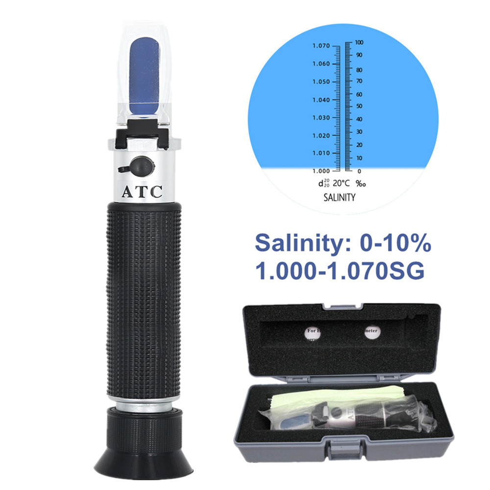 Refractometer Salinity - Rifrattometro di salinità portatile Misuratore di