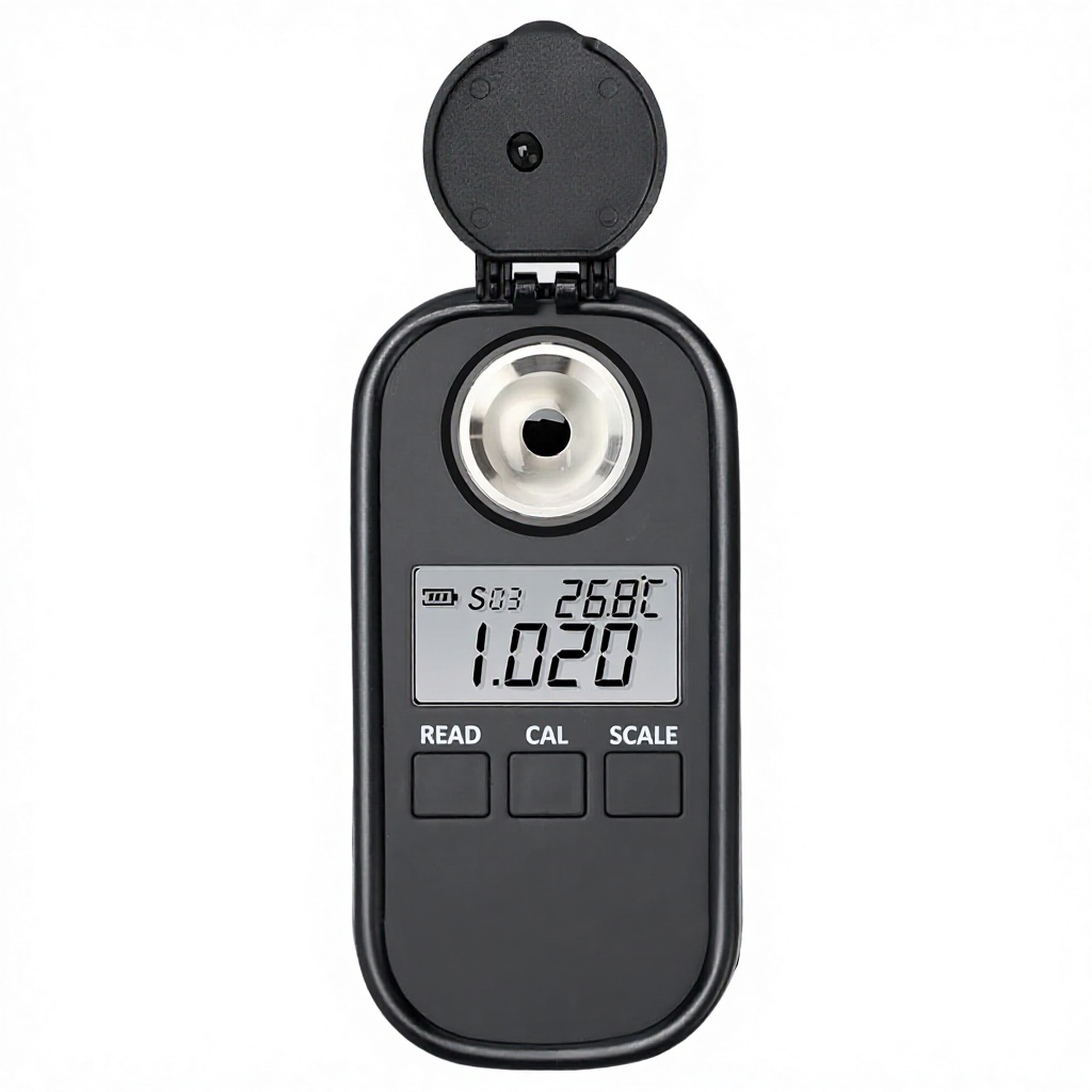 Refractometer Salinity - Rifrattometro Digitale per Salinità e Densità,
