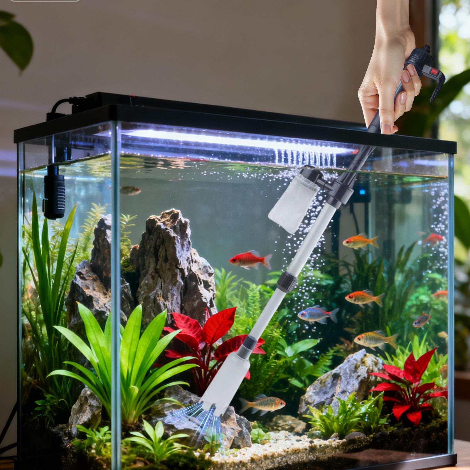 Marine Aquarium Water Change - Aspiratore per Acquario 3 in 1