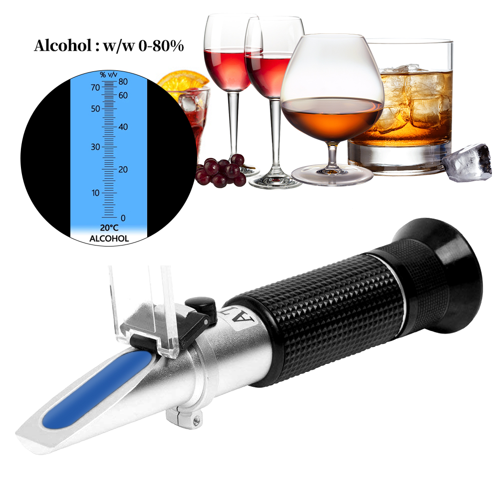 Rifrattometro per alcol portat - Refractometer Salinity recensione e prezzo