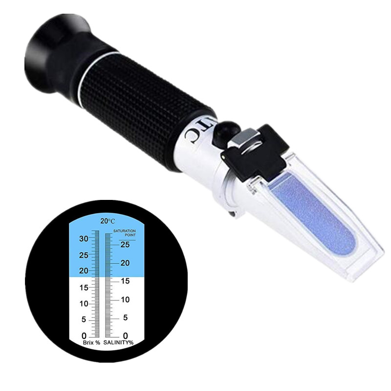 0-32% Zucchero 0-28% Sale Rifr - Refractometer Salinity recensione e prezzo