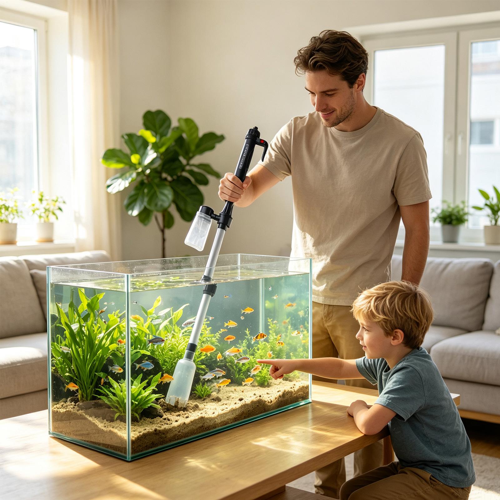 Aspiratore per Acquario 3 in 1 - Marine Aquarium Water Change recensione e prezzo