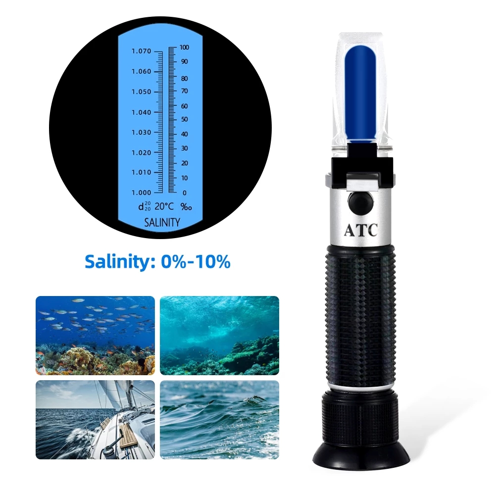 Rifrattometro di salinità 0-10 - Refractometer Salinity recensione e prezzo